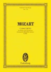 Mozart: Concerto No. 20 D minor KV 466 (Study Score) published by Eulenburg